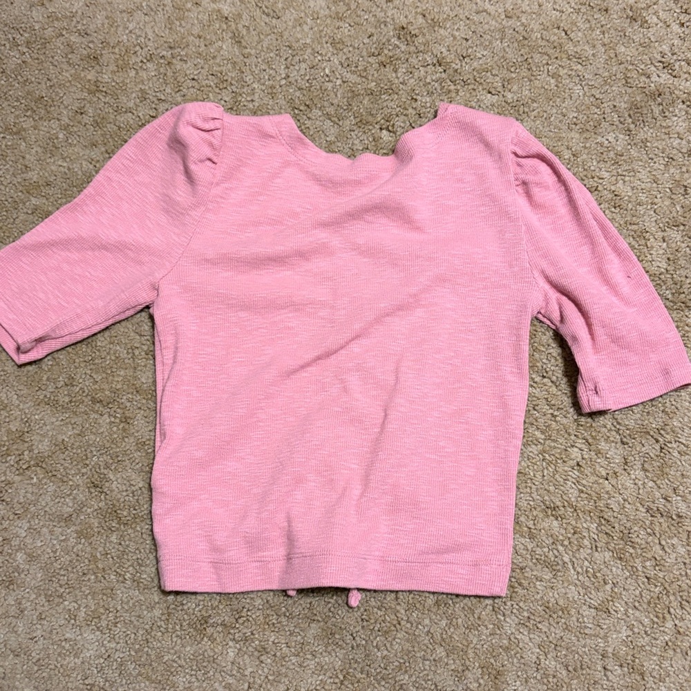 Gap Ribbed Ruched Top - Picture 3 of 3